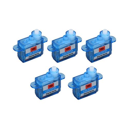 5 Pcs - S37D 3.7G Servo Numrique Miniature Servo pour RC Avion Trex 250 Hlicoptre Bateau Voiture