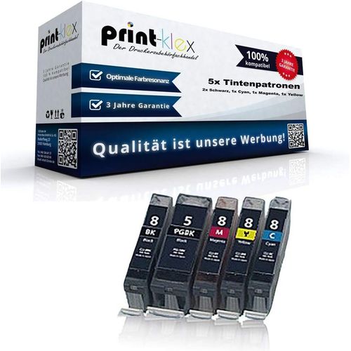 5 X Cartouches D'encre Compatibles Pour Canon Ip4200 Ip4200 X Ip4300 Ip4500 Ip4500 X Ip5200 Ip5200r Ip5300 Ip6600 Ip6700d Mp500 Mp530 Mp600 Mp600r Mp610 Mp800