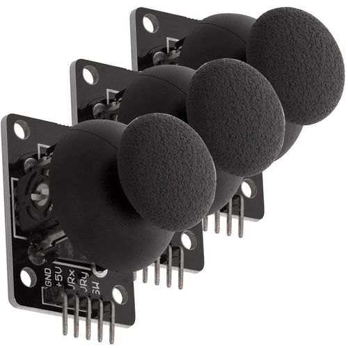 5 x KY-023 Joystick Module Compatible avec Arduino et Raspberry Pi y Compris Un eBook