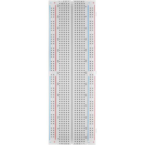 5 x MB-102 Breadboard Carte d'Exprimentation 830 Points Tie-Point sans Soudure-Platine d'Essai MB102 Carte Circuit Imprim PCB compatible avec Arduino et Raspberry Pi incluant un E-Book!