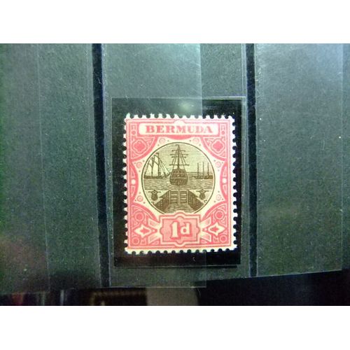50 Bermudes 1906 / Cale Sche / Yvert 32 Mh Fil Ca Multiple