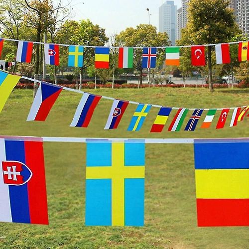 BEMWENAI Mini Drapeau International Sur Bâton De 50 Pays, Bannières Sur Bâton, Décorations De Fête Pour Défilés, Coupe Du Monde, Bar, événements Sportifs Scolaires, Festivals