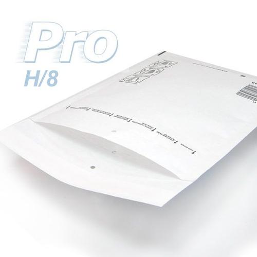 50 Enveloppes  Bulles Blanches H/8 Gamme Pro Format 260x360mm