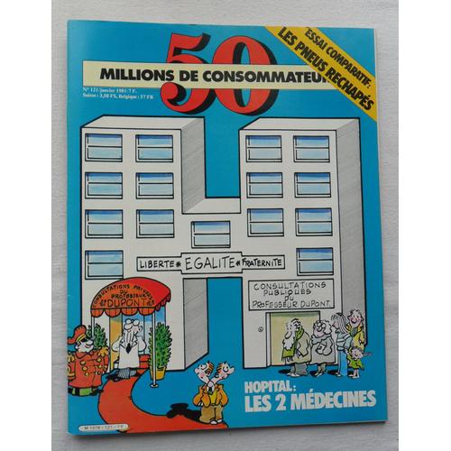 50 Millions De Consommateurs N 121 - Janvier 1981.