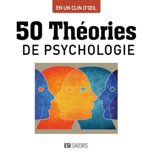 50 Thories De Psychologie   de Cuzacq Marie-Laure  Format Beau livre 