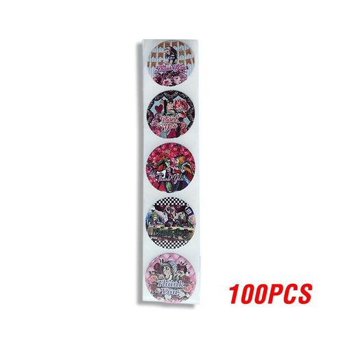 500 Pices Design Rcompense Autocollant 8 Styles Diffrents Dessin Anim Mignon Mots 