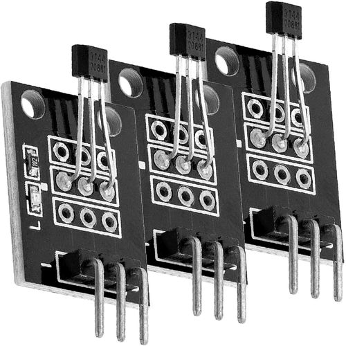 3 x KY-003 numérique Effet Hall Sensor Transistor Compatible avec Arduino et Raspberry Pi y Compris Un eBook.[V711]