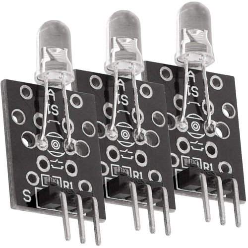 3X KY-005 Module émetteur/récepteur IR Compatible avec Arduino et Raspberry Pi y Compris Un eBook.[V598]