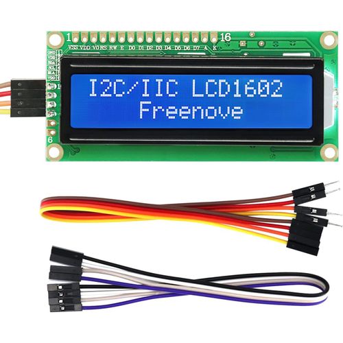 I2C IIC LCD 1602 Module, New Type TWI Serial 16x2 Display, Compatible with Arduino Raspberry Pi Pico ESP32 ESP8266.[V304]