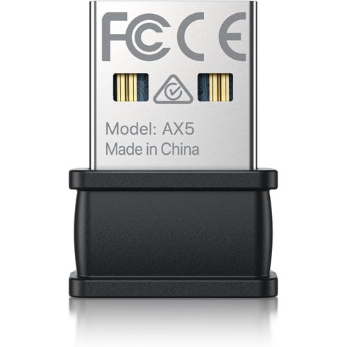 AX300 Nano Clé WiFi pour PC, Cle WiFi 6 USB, Clé USB WiFi pour Windows 11/10/7, Portable Clef WiFi Sans Fil 2.4GHz Seulement, 286Mbps Dongle WiFi USB Installation Facile, OFDMA, Pas pour MAC.[V73]