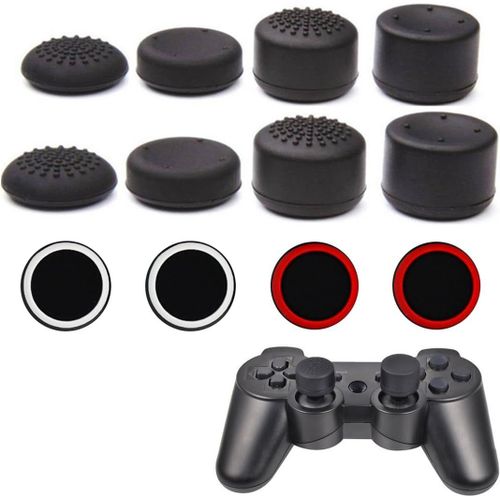 12 Pièces Accessoires,Accessoires Pour Manettes De Jeu Ps4 Ps5,Manette Ps5 Palette,Capuchons D'aide À La Visée Protecteur De Manette.[E471]