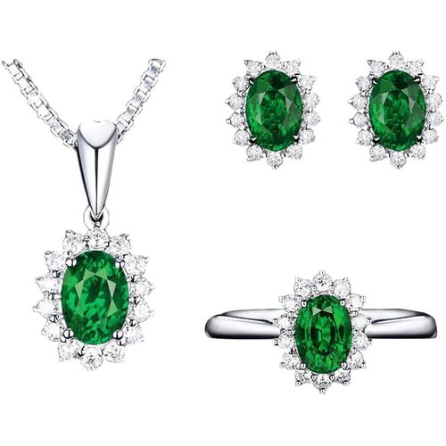 Parure Bijoux Femme Cristal Ensembles De Bijoux Collier Et Boucles D'oreilles Strass Boucle D'oreille Et Bracelet Pendentif Pour Femmes Et Filles Cadeau Pour Mariage Anniversaire Noël Cadeau.[Y298]