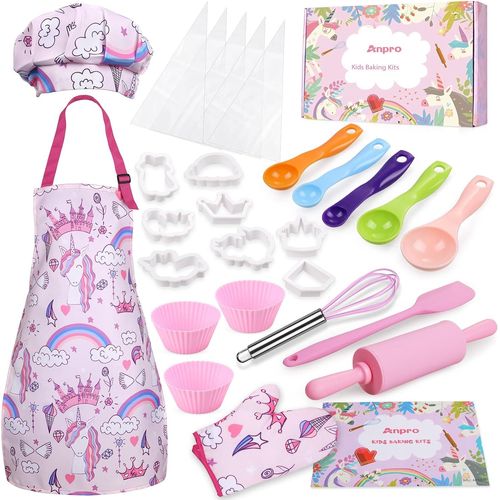 Ensemble de Cuisine et pâtisserie pour Enfants,Jeu de rôle pour Enfants de 8 à 12 Ans,Tablier personnalisé pour Enfants,Toque de Chef,Ensemble de Costumes de Jeu de rôle du Chef