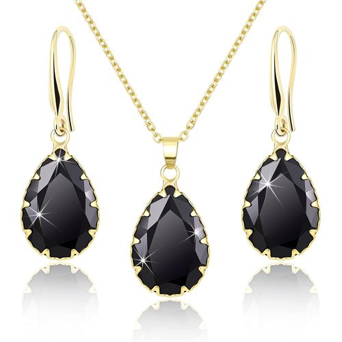 Ensemble De Bijoux,Bijoux De Mariée,Bijoux De Mariage,Bijoux De Mariée,Boucles D'oreilles Suspendues Et Pendentifs,Collier Pour Femmes,Disponible En Argent,Or Et Or Rose.[Y55]
