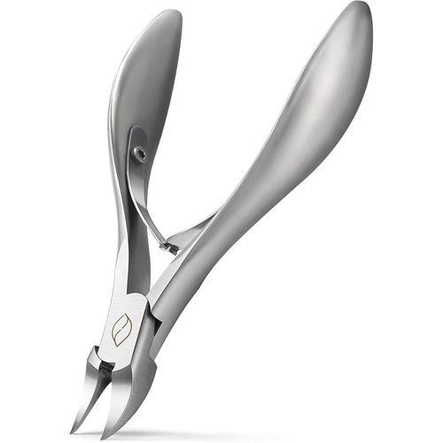 Coupe-Ongles Épais,Fongiques Ou Incarnés-Heavy Duty 4r13 En Acier Inoxydable-Heavy Duty Coupe-Ongles Pour Hommes,Femmes,Personnes Âgées,Adultes,Fl-N200,Argent.[Y183] 