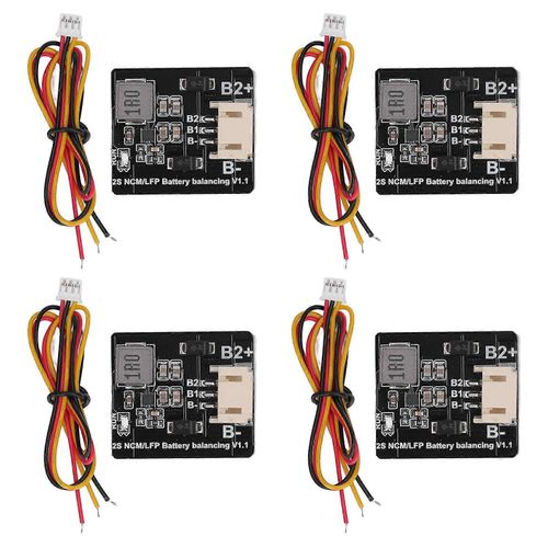 4 Set Lithium Battery Active Balancer 2 String 1.2A Carte de transfert d'énergie de batterie inductive pour la maintenance du circuit