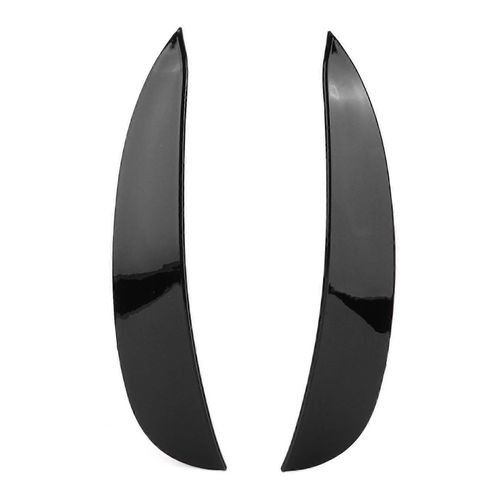 2 Pcs Pare-Chocs Avant Canard Car Spoiler Aile Voitures Adaptations Remplacement Pour Mercedes Benz Classe E W213 Amg Ligne 2016 ?2020
