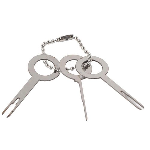 Kit d'outils de retrait de borne de fil de voiture Câblage Connecteur Broche Libération Extracteur Extracteur Poignée En Métal