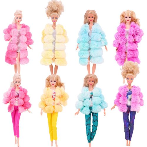 Ensemble de 8 v¿ºtements et accessoires pour poup¿¿es de 30 cm