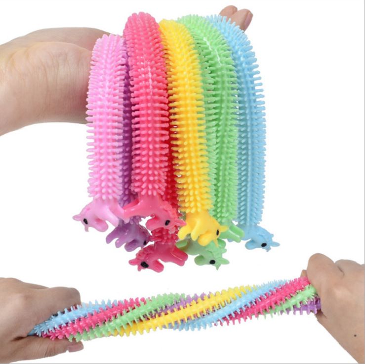 Jouet ¿¿ Corde Rebondissante - 5 Pi¿¿Ces Un Jouet Sensoriel Unique Pour Enfants Et Adultes Atteints De Tda, Tdah, Toc Ou Autisme - (Dinosaure)