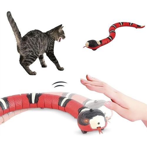 Jouet interactif pour chat, jouet rechargeable pour chat, capteur intelligent pour chat