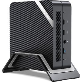 ChenQuanSarl-Um773 Lite Mini Pc Amd Ryzen 7 7735Hs Jusqu'À 4,75 Ghz Amd Radeon Graphics Mini Ordinateur, 2 X Hdmi, 1 X Usb4, 1 X Usb C, 4 X Usb 3.2, Wifi 6, Bt5.2,Pas De Ram/Ssd