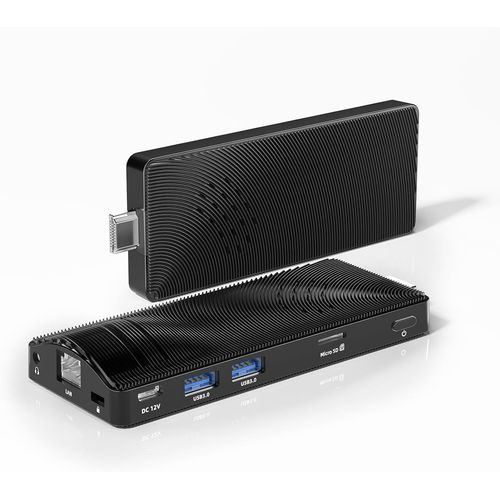 ChenQuanSarl-Pc Stick Win 10 Pro, Pentium N4200 4 Go Ddr4 Ram 64 Go Emmc Fanless Mini Ordinateur, Dual Wifi 5.0/Bt5.2/4K 60Hz/Business Office Iot Media Home Micro Pc