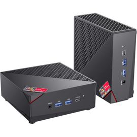 ChenQuanSarl-Am06 Pro Mini Pc, Amd Ryzen 7 5800U (8C/16T, Bis Zu 4.4Ghz),16Gb Ddr4 512Gb Nvme Ssd Mini Computer Mit 4K Triple Display | Typ-C | Dual Ethernet | Wifi 6 | Bt 5.2