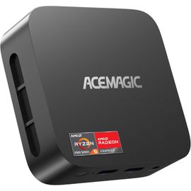 ChenQuanSarl-K1 Mini Pc, Amd Ryzen 5 7430U (6C/12T, Jusqu'À 4,3 Ghz), 16Go Ddr4 512Go M.2 2280 Ssd Mini Ordinateur De Bureau Bt 5.2/Wifi 6/Type-C/W11 Pro/4K Uhd, Mini Tour Pc Avec Vesa Pour École/Bur