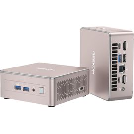 ChenQuanSarl-Nuc Mini Pc A5, Amd Ryzen 7 5825U (Jusqu'À 4.5Ghz) Mini Ordinateur De Bureau, 16 Gb Ddr4 512Gb Ssd Avec Windows 11 Pro, Wifi 6, Bt5.2, Tour Pc 4K@60Hz Hd Dual Display, Double Lan Light G
