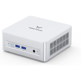 ChenQuanSarl-Um870 Slim Mini Pc,Amd Ryzen 7 8745H Mini Computer (8C/16T, Jusqu'À 4,9 Ghz), 32 Go Ram Ddr5 Et 1 Tb Ssd Pcie 4.0, Dp/Hdmi 2.1/Usb4, 4 X Usb Type A,Wifi6E/Bt5.3