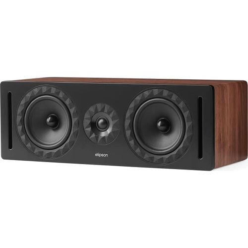 Enceinte centrale Elipson Prestige Facet II 14C Noyer et Noir Mat