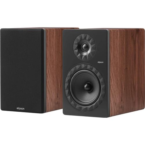 Enceinte bibliothèque Elipson Prestige Facet II 8B Noyer et Noir Mat