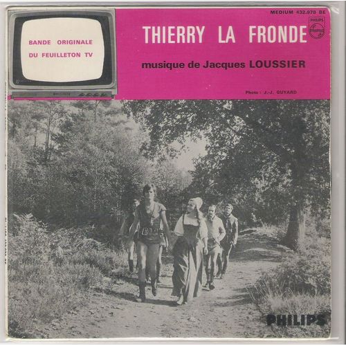 Thierry La Fronde - Feuilleton Tv ( 45 Tours Ep Longue Durée )