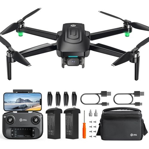 Letnerny-Hs175g Drone Gps 4k Eis, Quadricoptère Pliable Fpv Pour Adultes Débutants, Moteur Sans Balais, Suivez-Moi, Vol Circulaire, Maintien D'altitude, Vol De 60 Minutes, Moins De 249g, C0-Holy Stone