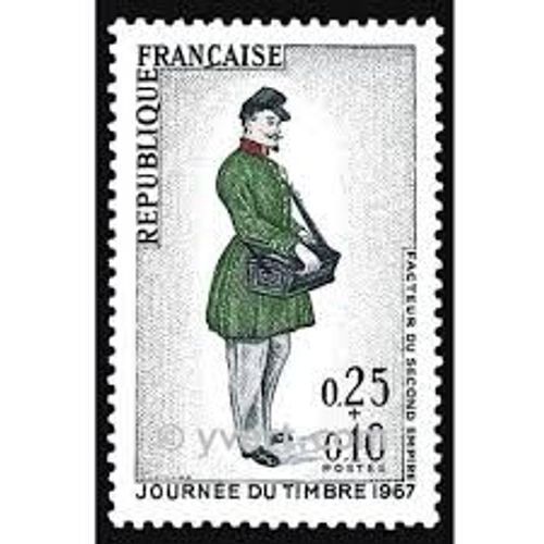 Journée Du Timbre : Facteur 11ème Empire Année 1967 N° 1516 Yvert Et Tellier Luxe