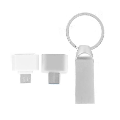 U disque suspendu boucle USB2.0 Flash Pen Drive Memory Cell USB Stick Gift HS220 avec adaptateur OTG16GB
