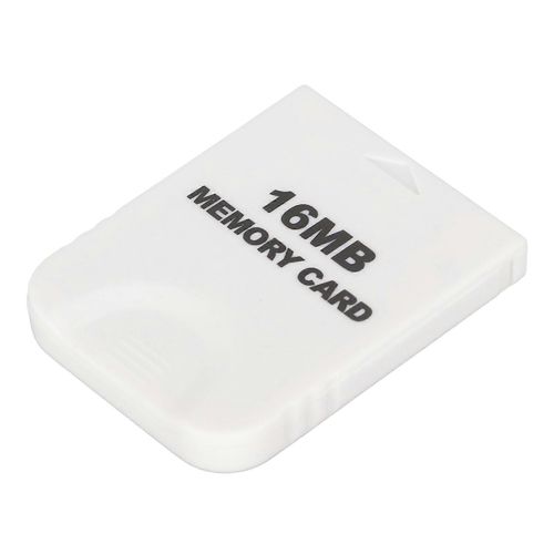 Pour Wii Carte Mémoire Haute Vitesse Plug And Play Blanc Carte Mémoire De Jeu Pour Accessoires De Console De Jeu 16mb (251blocs)