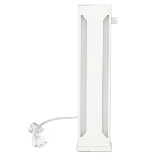 Support GPU ARGB Base Magnétique En Alliage D'aluminium Coulissant Support GPU Réglable pour Carte Graphique De Bureau Blanc