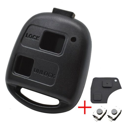 Coque De Bouton De Clé Télécommande De Voiture,Boîtier Micro Interrupteur Sans Pièces Internes Électroniques Pour Toyota Yaris Corollas #A