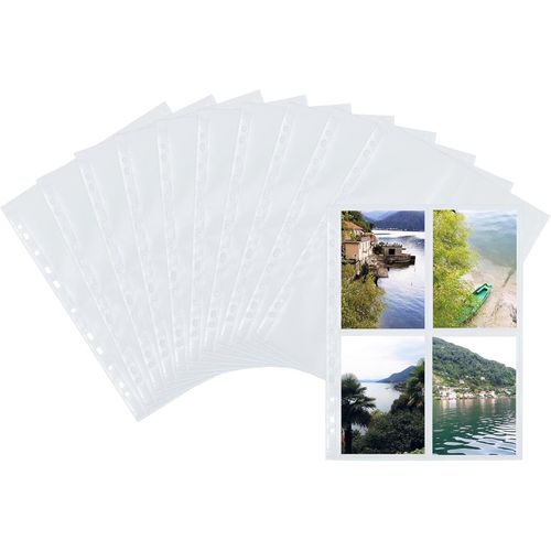 KYAOAYO-7585 - Pochettes Photo "Fotophan" - Bord Blanc - 10 X 15 Cm - 10 Unités