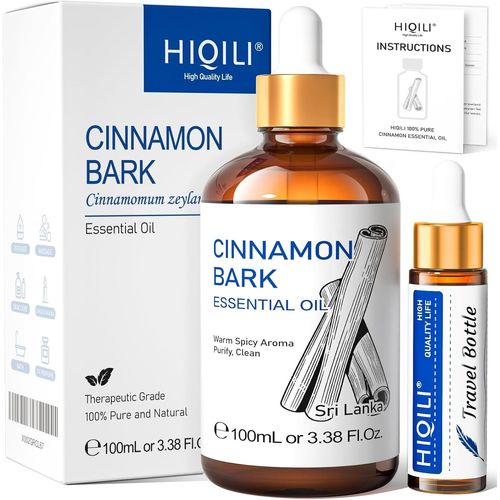 KYAOAYO-Huile Essentielle De Cannelle,Pure Naturelle Pour Huile Essentielle, 100Ml