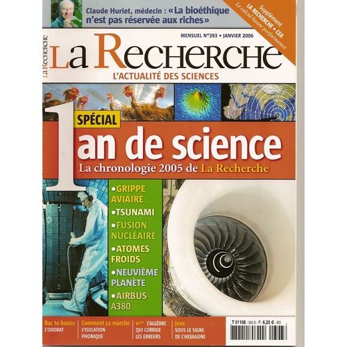 La Recherche  N° 393 : Le Calcul Haute Performance