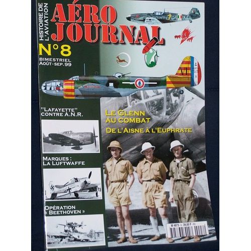 Aero Journal  N° 8 : Le Glenn Au Combat De L'aisne A L'euphrate