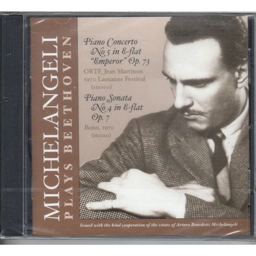 Arturo Benedetti Michelangeli, Jean Martinon – Michelangeli Plays Beethoven