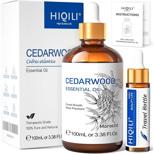 Kyaoayo-Huile Essentielle De Bois De Cèdre 100ml, 100% Naturelle De Qualité Thérapeutique, Pour Les Soins Des Cheveux Et De La Peau, La Fabrication De Savon, Ajouter Aux Diffuseurs, Aux Sprays