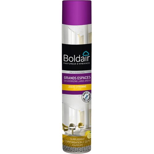 Kyaoayo-Grands Espaces Zeste Citronné - Destructeur Odeur - Pulvérisation Sèche - Parfum Concentré - Vaporisation Surpuissante - Espaces 25m2-750 Ml - Fabrication França 