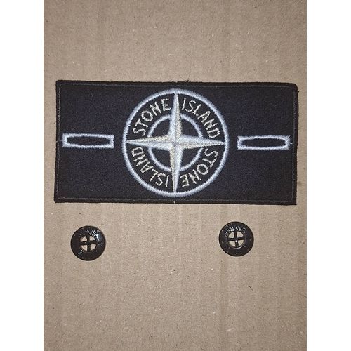 1 Patch Stone Lsland Glow In Dark Edition+ 2 Boutons