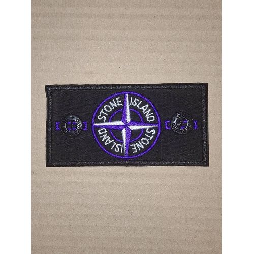 1 Patch Stone Island Bleu + 2 Boutons