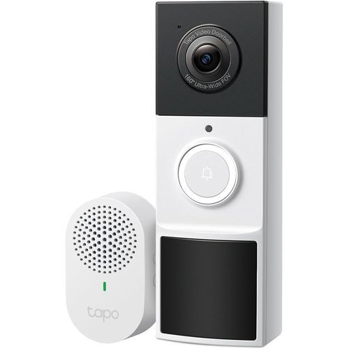 KYAOAYO-D210, Sonnette Vidéo Sans Fil, Sonnette Vidéo Alimentée Par Batterie 2K 3Mp, Vue Ultra Large À 160 Degré, Vision Nocturne En Couleur, Détection Ai, Ip65 Résistant Aux Intempéries